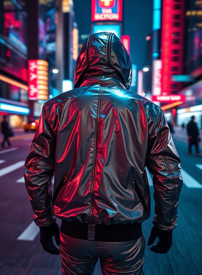 Night Velocity — AI-generated fashion scene